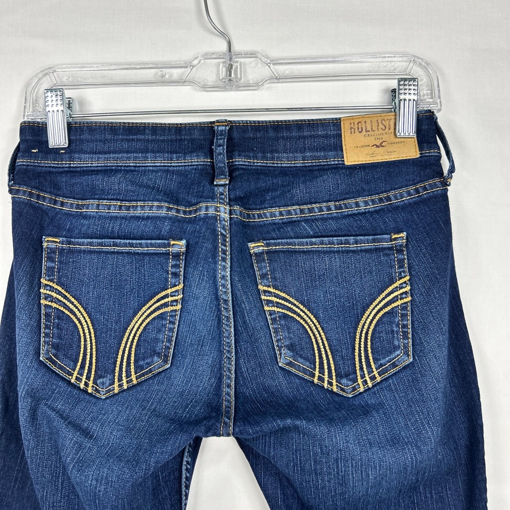 Y2K Hollister Blue Skinny Jeans Size 3S W26 L29